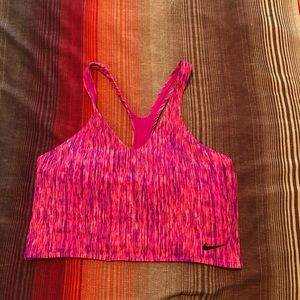 Nike v neck swimsuit top